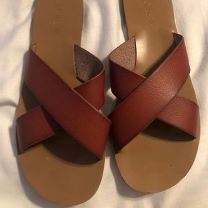 J. Crew brown Sandals